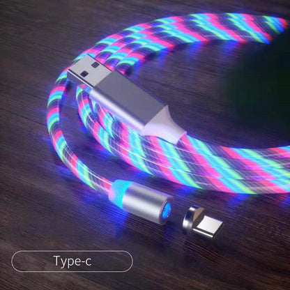 Illuminated Fast Charging cable with Interchangeable jacks