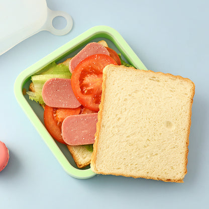 Portable Silicone Sandwich Container