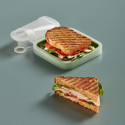 Portable Silicone Sandwich Container