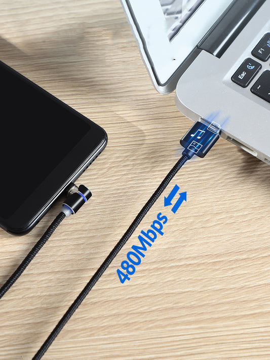 Universal Charging Cable with Interchangeable Jacks - Fast & Reliable