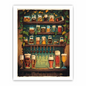 Vintage Beer Framed Print