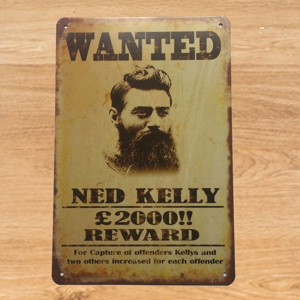 Ned Kelly Wanted Poster