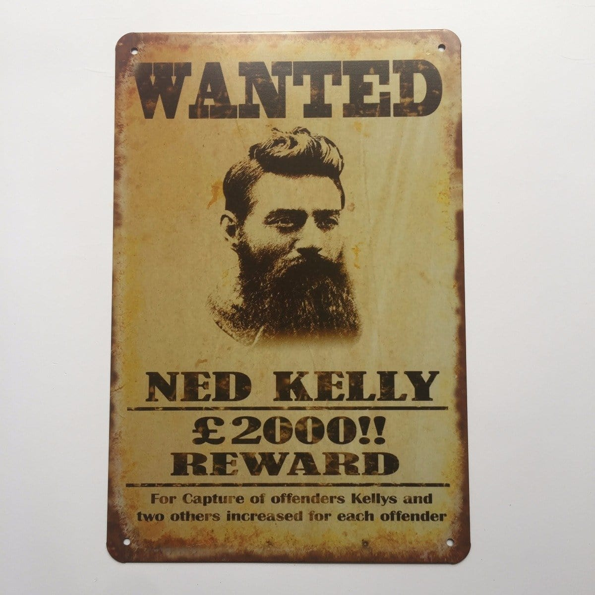 Ned Kelly Wanted Poster