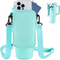 Water Bottle Sleeve w/clip-on carrying strap for 40oz Tumbler