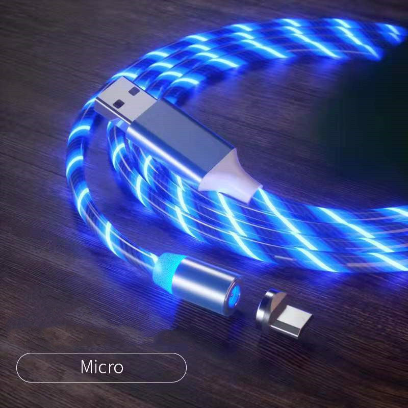 Illuminated Fast Charging cable with Interchangeable jacks