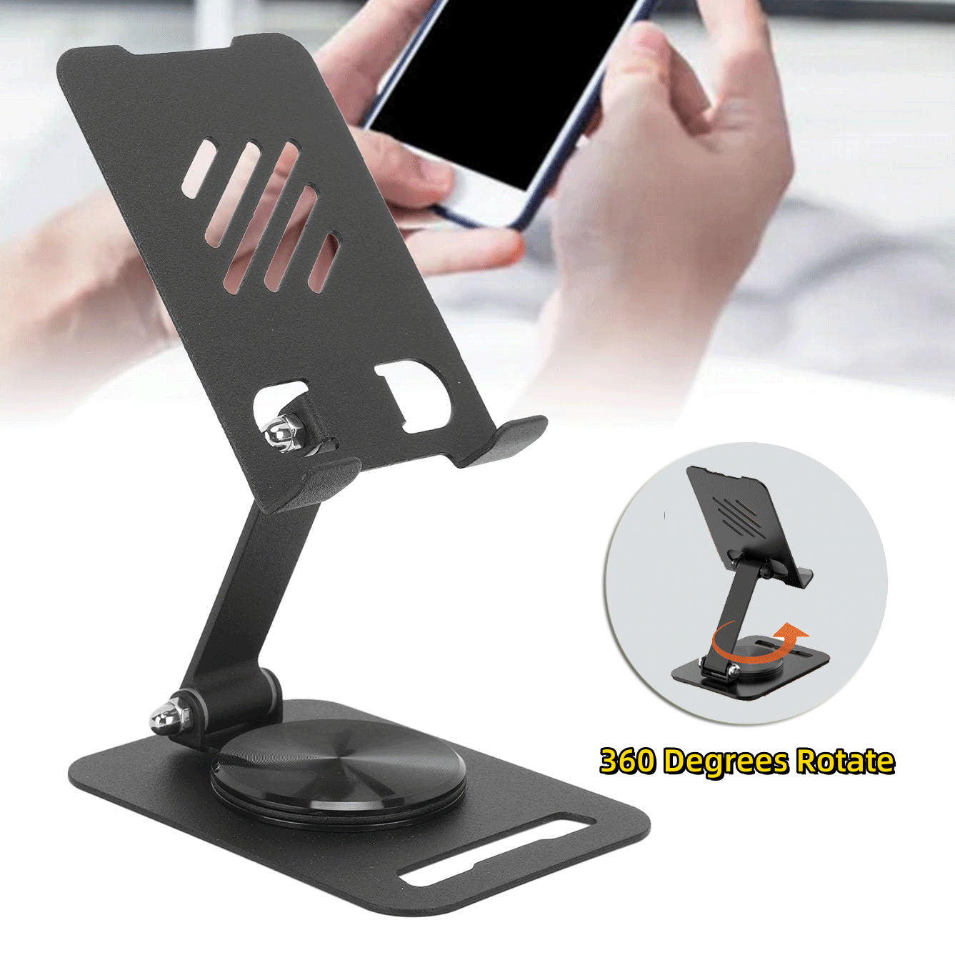 Pivoting Phone and Tablet Stand