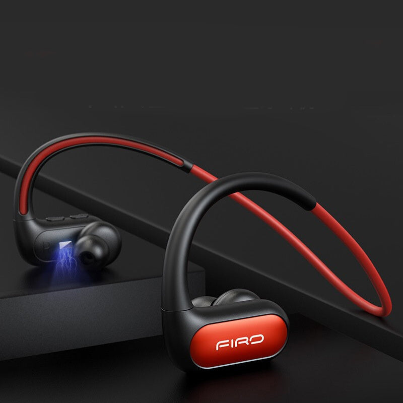 Neck-mounted Noise-cancelling Bluetooth Headset